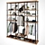 Modern Wardrobe Display Unit 3D model small image 6