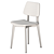 Minimalist Joe Side Chair Model 3D model small image 3