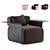 Cozy Modern Armchair Set 3D model small image 1