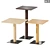 Sipa One Wooden Table 600x600x750 3D model small image 1