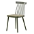 Classic Colonial Chair Design 3D model small image 2