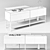 Modernist Double Configuration Kitchen 3D model small image 4