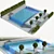 Title: Elegant Swimming Pool Design 3D model small image 1