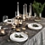 Holiday Table Setting 3D model small image 2