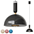 Adjustable LED Pendant Lamp 3D model small image 1