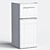 FRIGIDAIRE EFR451 Modern Mini Refrigerator 3D model small image 3