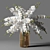 Glass Vase Orchid Bouquets 3D model small image 3