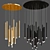 Elegant Amalfi Chandeliers by Lib & Co 3D model small image 4