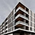 Detailed Residential Building No76 3D model small image 3