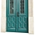 Classic Door 3D Model 1300mm 3D model small image 2