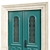 Classic Door 3D Model 1300mm 3D model small image 4