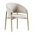 Modern Chic Linda Chair Design 3D model small image 4