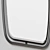 Sleek Modern Wall Mirror 3D model small image 3