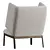 Elegant High Back Armchair Design 3D model small image 5