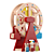 Festive Wooden Ferris Wheel Model 3D model small image 1