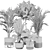 Modern Indoor Plant Set 09 3D model small image 5