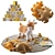 Woodland Nursery Decor GBS07 3D model small image 1