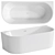 Knief Fresh Wall Bath 180x80 cm 3D model small image 1