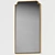 Heidi Rectangular Wall Mirror 3D model small image 2