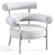 Modern Design Fabric Armchair 2025 3D model small image 6