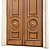 Classic Door 1600mm - 3800mm 3D model small image 2