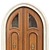 Classic Door 1600mm - 3800mm 3D model small image 4