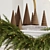 Seasonal Christmas Tree Decoration Set 3D model small image 4