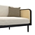 Targa Low Sofa: Modern Comfort 3D model small image 2