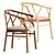 Modern Valerie Chairs by Miniform 3D model small image 1