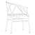 Modern Valerie Chairs by Miniform 3D model small image 7