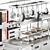 Commercial Cafe Kitchen Workstation 03 3D model small image 3