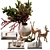 New Year Decor Set 3D model small image 14