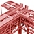 Pipe and Cable Bridge 3D model small image 6