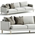 Bolia Design Team Veneda Sofa 3D model small image 1