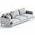 Bolia Design Team Veneda Sofa 3D model small image 3