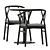 Chic Modern Dining Set by Miniforms 3D model small image 2