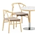 Chic Modern Dining Set by Miniforms 3D model small image 3