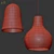 Repurposed Cotton Pendant Lights, Watt&Veke 3D model small image 7