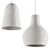 Repurposed Cotton Pendant Lights, Watt&Veke 3D model small image 8