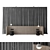 Luxury Headboard Wall Panel Set 3D model small image 7