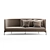 Modern and Stylish Living Divani Sofa 3D model small image 2