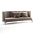 Modern and Stylish Living Divani Sofa 3D model small image 3