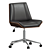 Sleek Lanora Task Chair 3D model small image 1