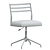 Quincy Swivel Desk Chair - Essential Office Seating 3D model small image 4