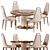 Elegant Alexander Chair Design 3D model small image 1