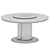 Elegant Alexander Chair Design 3D model small image 6