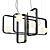 Sleek Vertical Pendant Light 3D model small image 1