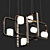 Sleek Vertical Pendant Light 3D model small image 3