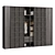 Organized Zara Home Wardrobe Storage 3D model small image 4