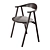 Bolia Swing Dining Chair UV-Mapped 3D model small image 3